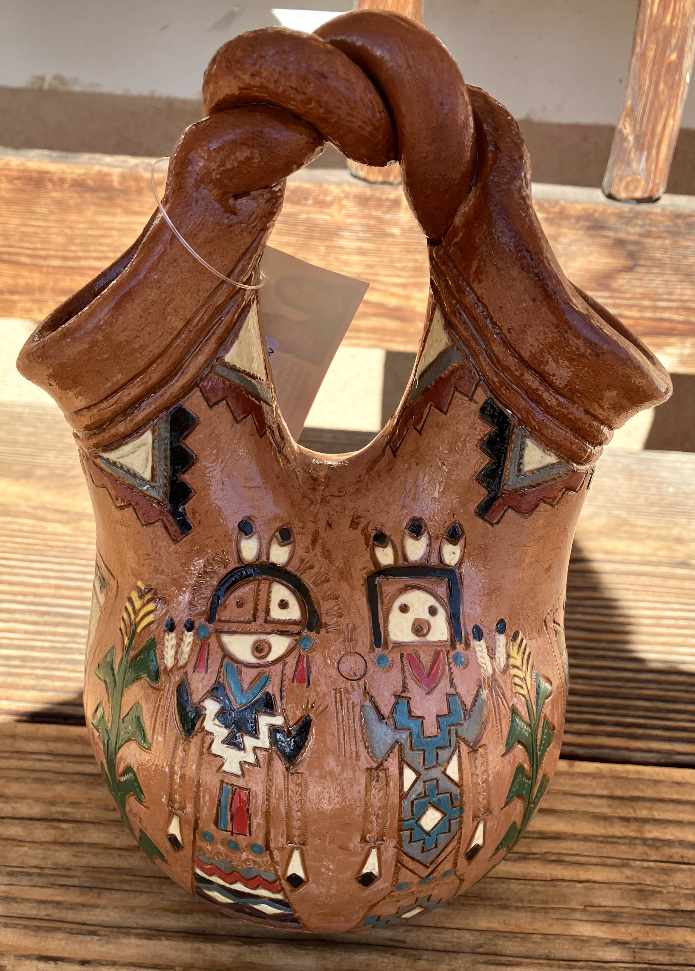 Ken & Irene White | Navajo Wedding Vase | Penfield Gallery of Indian Arts | Albuquerque, New Mexico
